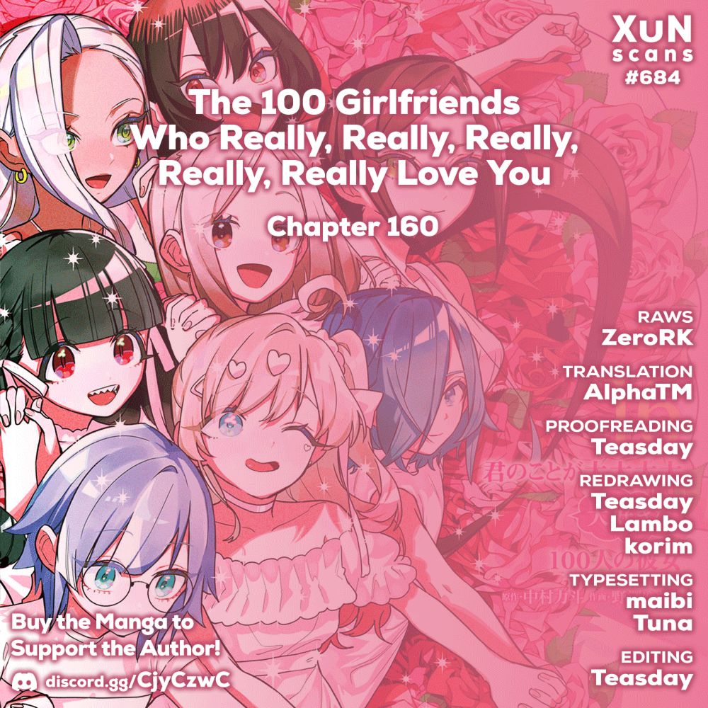 The 100 Girlfriends Who Really, Really, Really, Really, Really Love You - Chapter 160 Page 1
