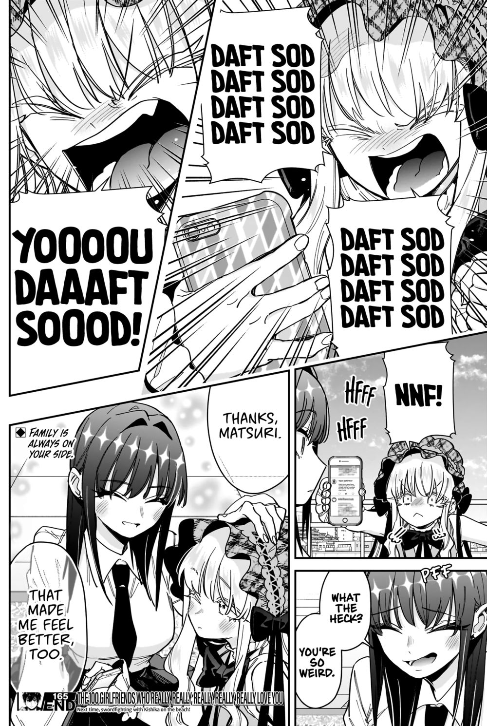 The 100 Girlfriends Who Really, Really, Really, Really, Really Love You - Chapter 165 Page 21