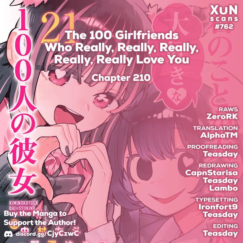 The 100 Girlfriends Who Really, Really, Really, Really, Really Love You - Chapter 210 Page 1