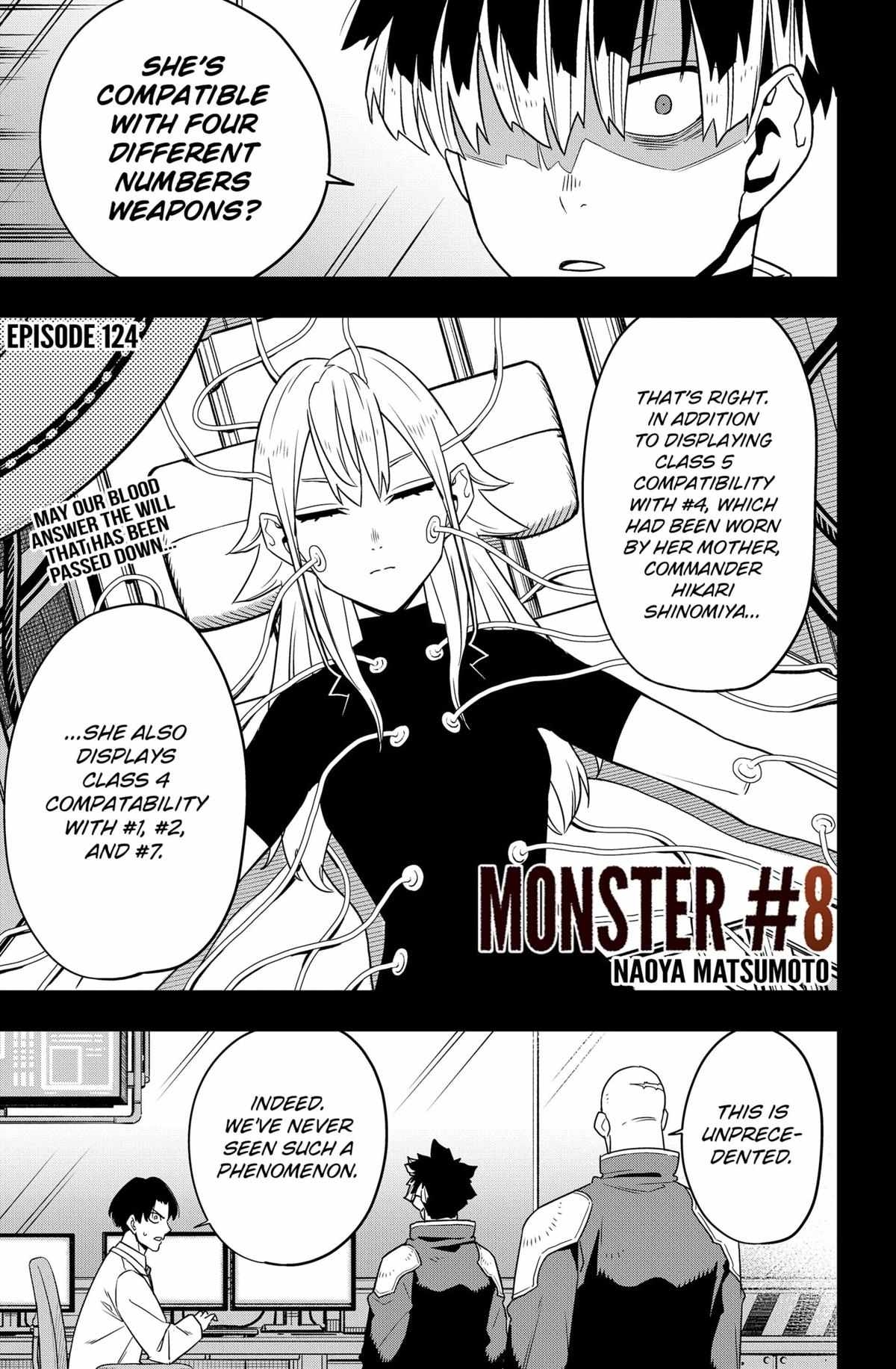 Kaiju No. 8 - Chapter 124 Page 1