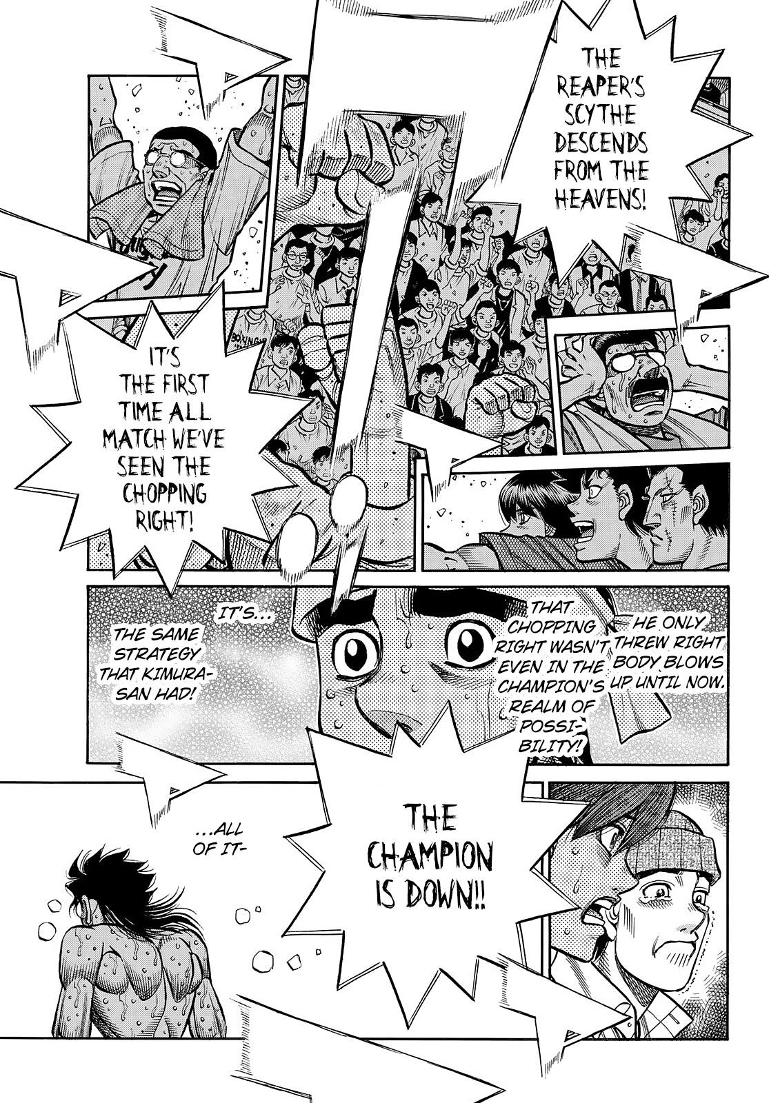 Hajime no Ippo - Chapter 1475 Page 8