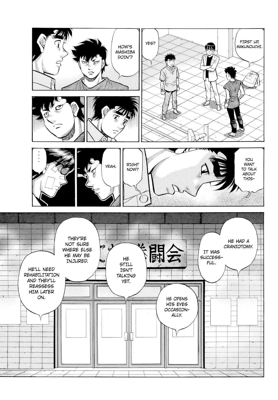 Hajime no Ippo - Chapter 1488 Page 15
